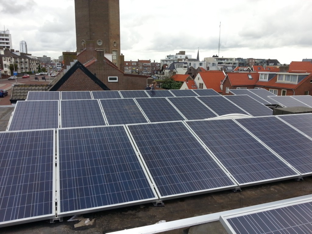 Pension Zee en Duinzicht zonnenpanelen Zandvoort